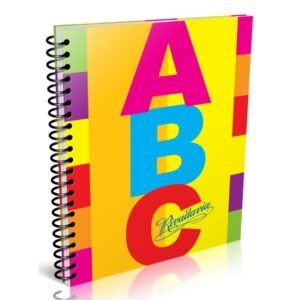 Cuaderno Espiral Rivadavia ABC 21x27 cm Tapa Dura 100 Hojas Cuadriculadas