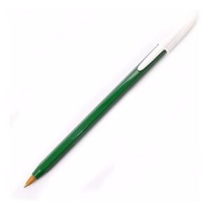 Boligrafo Bic Rojo Trazo Verde 1 mm.