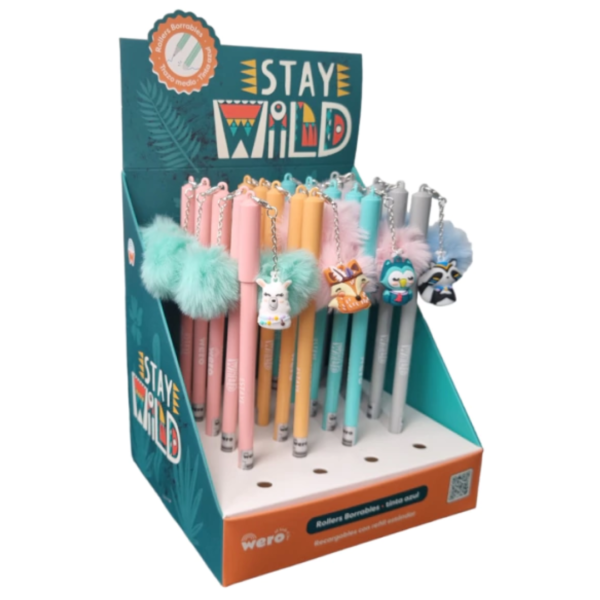 Boligrafo Wero Roller Borrable Wild Stay