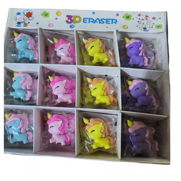 Goma de Borrar 3D Unicornio - Image 3