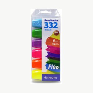 Resaltador Sabonis 332 Mini Fluor x 6