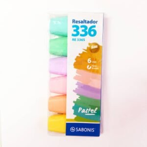 Resaltador Sabonis 336 Mini Pastel x 6