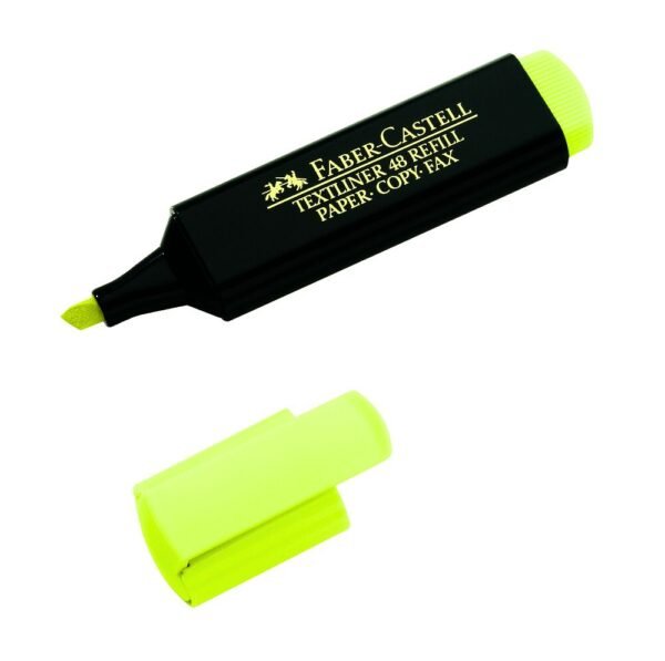 Resaltador Faber Castell Textliner 48 Amarillo