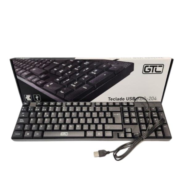 Teclado GTC  Kbg 204 Usb Negro