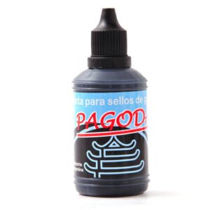 Tinta Para Sello Pagoda 60 Cc. Negro