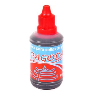 Tinta Para Sello Pagoda 60 Cc. Rojo
